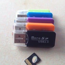 Load image into Gallery viewer, Micro SD Card Reader USB high speed External USB fast data transfer