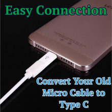 Load image into Gallery viewer, Micro USB Adapter Micro USB to Type C Connector