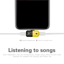 Load image into Gallery viewer, iPhone Pill Style Adapter for Charging and Headphones