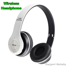 Load image into Gallery viewer, Wireless P47 Stereo Gaming Headset Foldable Bluetooth Over Ear Headphones Mic