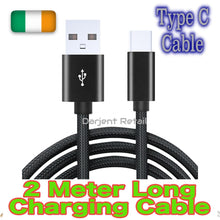 Load image into Gallery viewer, Type C Fast Charging Cable & Data Sync Long Length