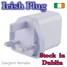 Load image into Gallery viewer, PD Power Plug 18W Type-C Fast Wall Charger 3 Pin Power Adapter iPhone11 iPhon12
