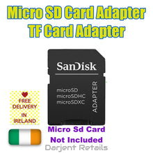 Load image into Gallery viewer, Original SanDisk Micro SD Card Adapter TF Card to SD Adapter (Pack of 2)

