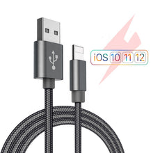 Load image into Gallery viewer, iPhone Fast Charging Cable &amp; Data Sync Long Length (2 Meter)
