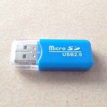 Load image into Gallery viewer, Micro SD Card Reader USB high speed External USB fast data transfer
