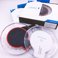 Load image into Gallery viewer, Qi Wireless Charger Dock Charging Pad for iPhone &amp; Samsung Universal
