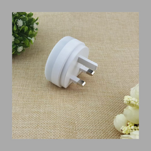 Load image into Gallery viewer, Power Plug 3 Pin Irish Main Wall Charger Adapter 2 USB Outlet LED Night Light
