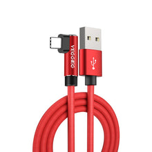 Load image into Gallery viewer, Type C Fast Charging Cable &amp; Data Sync 90º 
